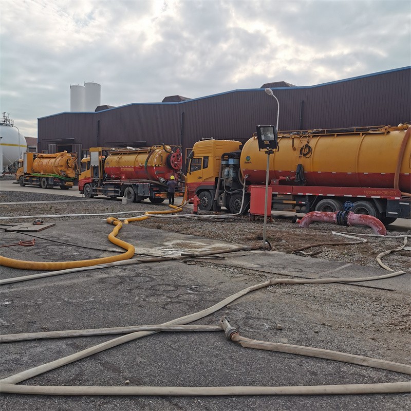 遂昌污水池清理